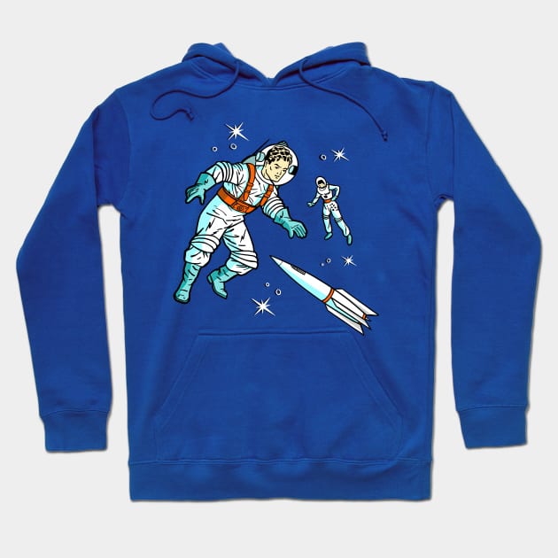 Space Boy Hoodie by Wright Art